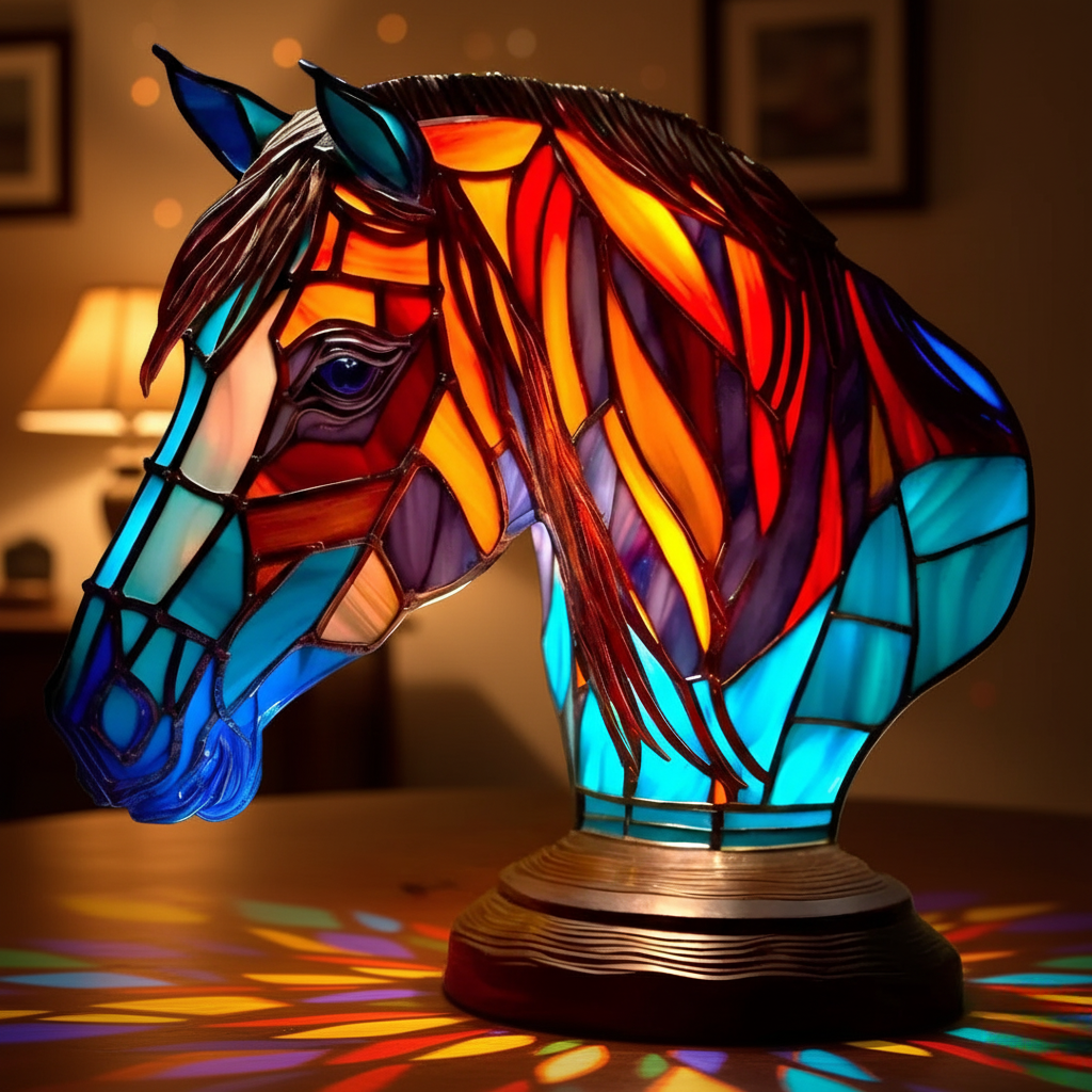 Charming Horse Lamp