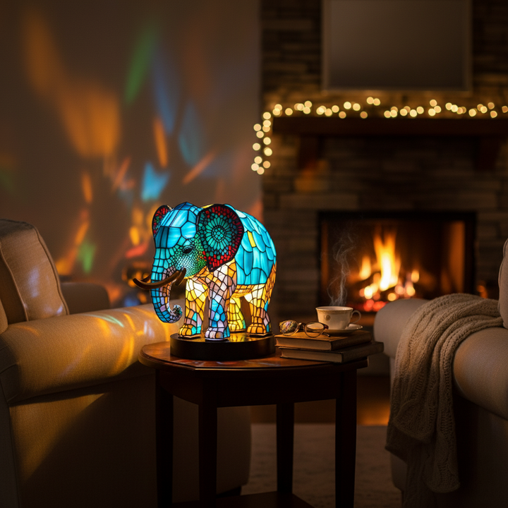 Noa the Enchanted Elephant Lamp