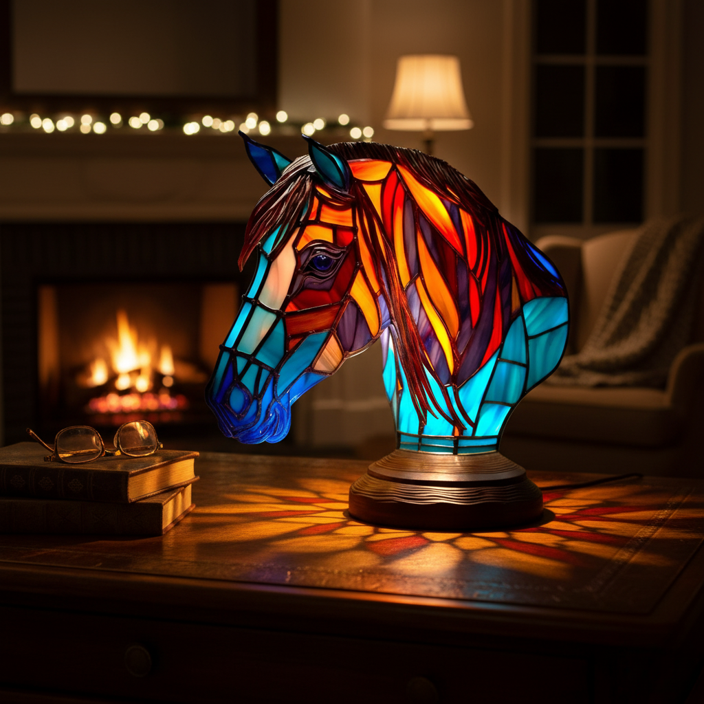 Charming Horse Lamp