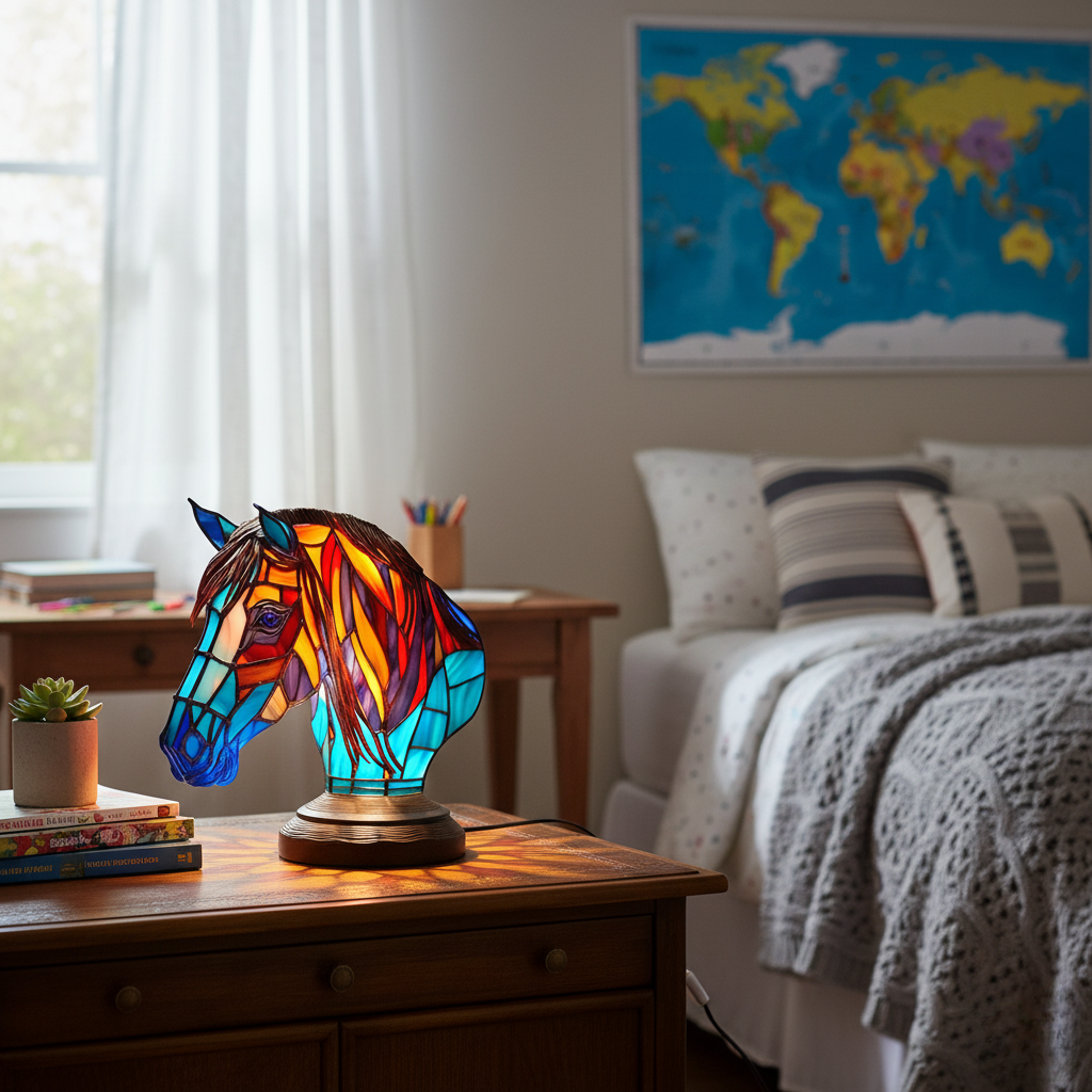 Charming Horse Lamp