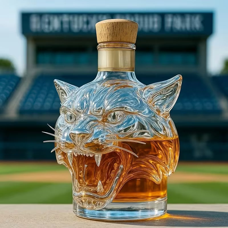 Tiger Whiskey Bottle
