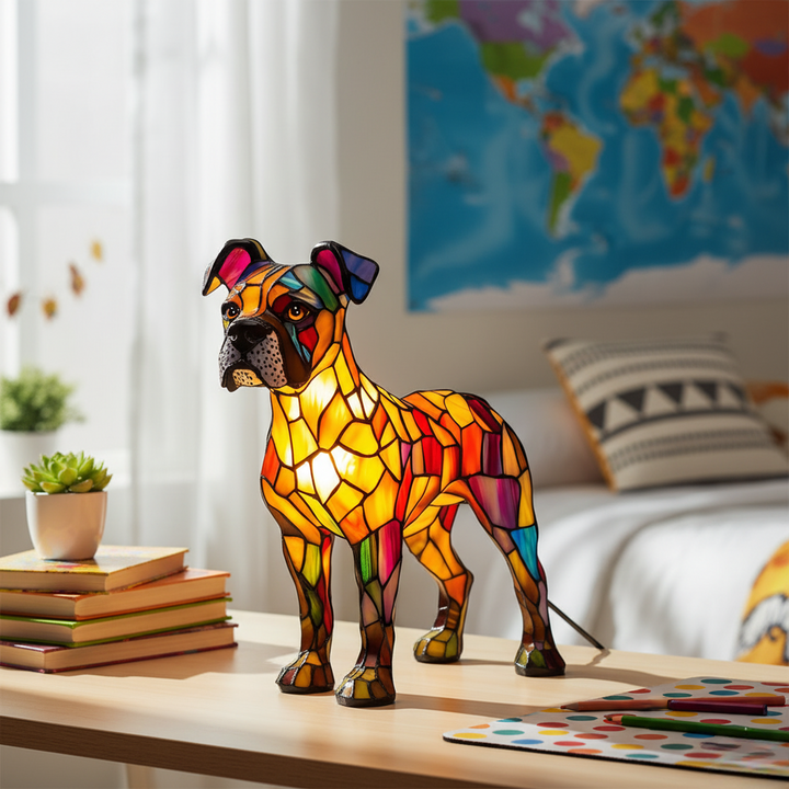 Dog-Shaped Lamp