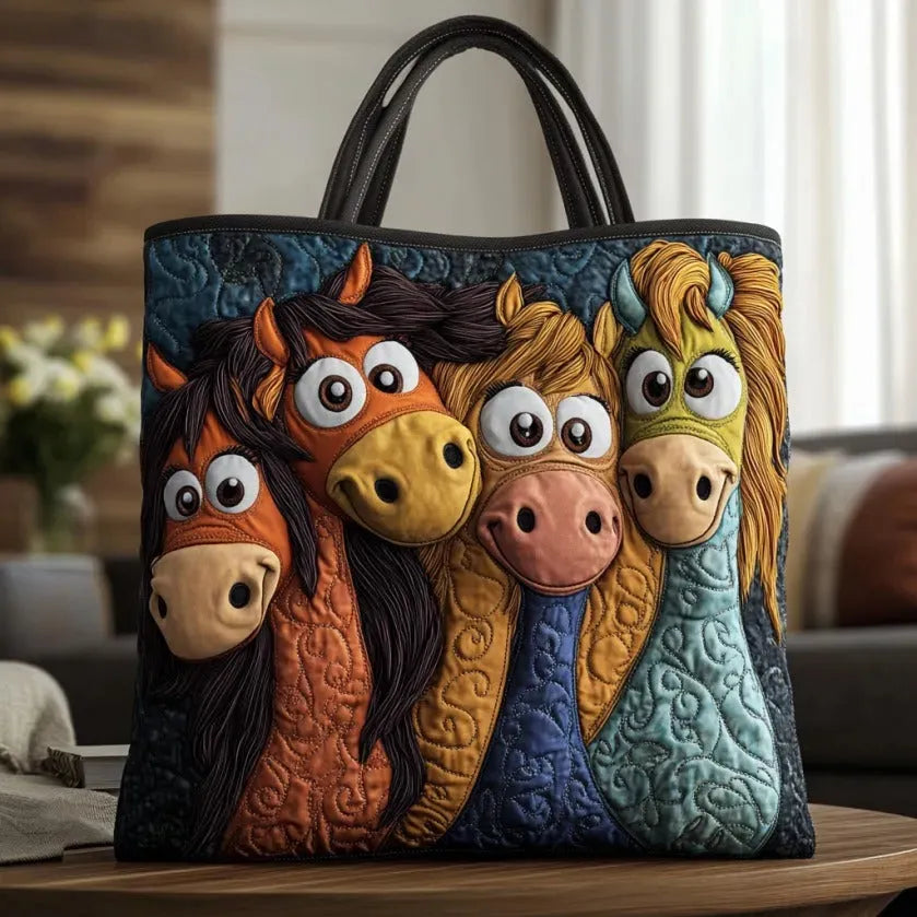 Handmade Playful Pony Handbag