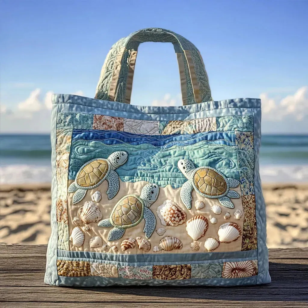 Quilted Turtle Handbag