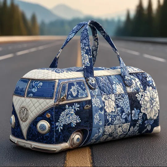 Indigo Van Quilted Travel Bag