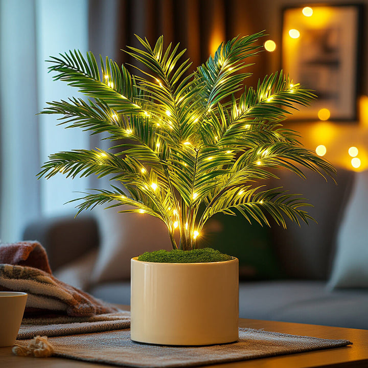 Palm Paradise Lamp