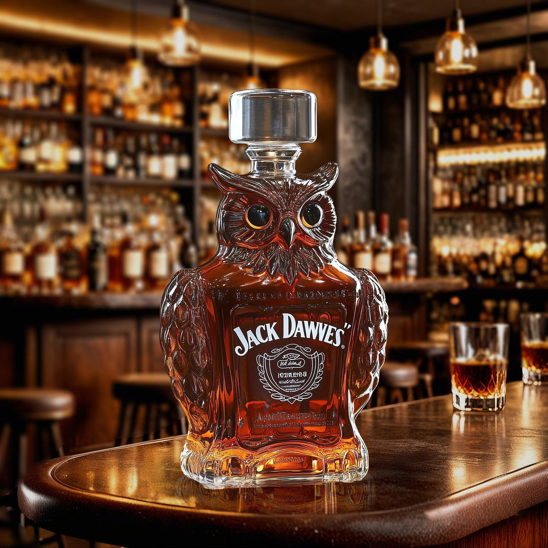 Owl Whiskey Bottle