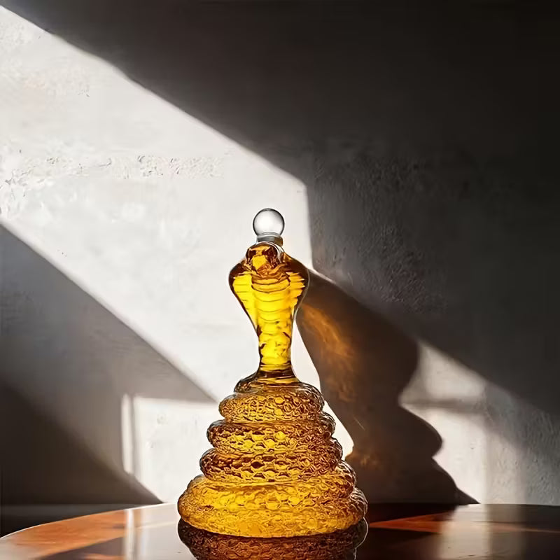 Cobra Whiskey Bottle